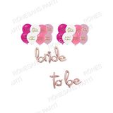 Bride To Be Folyo Balon Ve Brıde Baskılı Balon Seti
