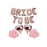Bride To Be Folyo Latex Balon Seti, Bekarlığa Veda Seti Bride set folyo