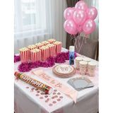 Bride to Be Gelin Parti Seti 60 parça | Pembe Balonlar, Konfeti ve Şerit