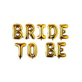 BRİDE TO BE GOLD RENK FOLYO BALON MRVLSTFLYBRDTBB12