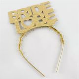 Bride To Be Gold Yazılı Metal Taç