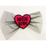 Bride To Be Mandallı Maşa Toka Siyah-fuşya