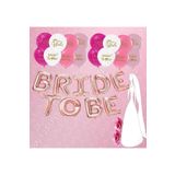 Bride To Be Rose Gold Balon Set Bekarlığa Veda Partisi Set-13