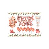 Bride To Be Rose Gold Balon Set Bekarlığa Veda Partisi Set-2