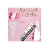 Bride To Be Rose Gold Balon Set Bekarlığa Veda Partisi Set-8