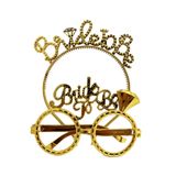Bride To Be Taç ve Gözlük Seti Altın Renk 24242421710