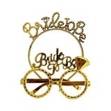 Bride To Be Taç ve Gözlük Seti Altın Renk