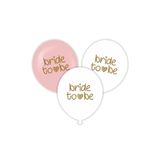 Bride To Be Temalı Baskılı Balon 6 Adet Çok Renkli
