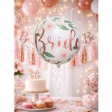 Bride Yazılı Folyo Balon – Bekarlığa Veda & Bride to Be Parti Süsü 45 cm