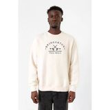 Bridgerton Pall Mall Logo Ekru Erkek 2ip Sweatshirt