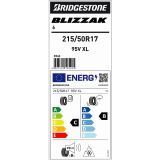 Bridgestone 215/50 R17 95V Blizzak 6 EV Kış Lastiği 2025