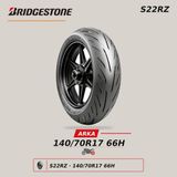 Bridgestone S22RZ 140/70 R17 66H Arka Motosiklet Lastiği (2026)