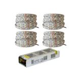 Bright 20 Metre 3 Cipli Günışığı Şerit Led(METREDE 60 LED) Ve 25 Amper Trafo