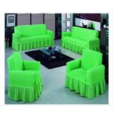 Bright Home Bright Höme Bürümcük Koltuk ,kanepe , Çekyat Örtüsü, Lastikli Koltuk Kılıfı 3311TAKIM - 180 x 230 cm - Açık Yeşil