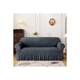 Bright Home Bürümcük Koltuk,kanepe, Çekyat Örtüsü,lastikli,esnekli,etekli 3kişilik Koltuk Için
