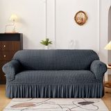 Bright Home Bürümcük Koltuk,kanepe, Çekyat Örtüsü,lastikli,esnekli,etekli Koltuk Kılıfı 3kişilik Koltuk Için - 180 x 230 cm - Antrasit