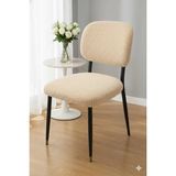 Bright Home Elma Sandalye Kılıfı Bohem Sandalye Kılıfı Yeni Model Sandalye Örtüsü - 45 x 50 cm - Açık Vizon