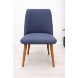 Bright Home OVAL Sandalye Kılıfı Büyük oval Likralı Yıkanabilir Streç Lastikli Sandalye Örtüsü