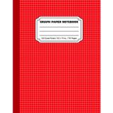 Bright Red Graph Paper Notebook: Quad Ruled 5x5 Grid | 110 Pages | 8.5 x 11 Inches Notebook for Engineering, Drafting, Math & Science Students