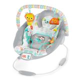 Bright Starts Comfy Ana Kucağı Yatıştırıcı Titreşimler Bebek Koltuğu - Kumaş Oyuncaklar, Müzik ve Çıkarılabilir Oyuncak Barı, 0-6 Ay, 9 kg'a Kadar (Whimsical Wild)