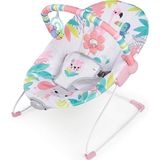 Bright Starts Flamingo Vibes 3 Noktalı Emniyet Kemeri Titreşimli Salyangoz ve Oyuncak Barı - Renkli
