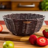 Bright3 Hasır Düzenleyici Sepet,Kahverengi,Çok Amaçlı, El Yapımı, Jüt , Mutfak, Banyo, Ekmek,Havlu Sepeti