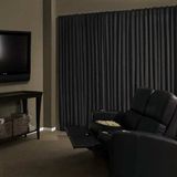 Brillant Blackout Pilesiz V 6 Koyu Gri 200x200 cm Güneşlik
