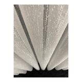 Brillant Etek Kurşunlu 1/3 Sık Pile Aleron Tül Perde, Ekru, 200 X 250