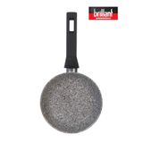 Brillant Lüks Granit 20 cm Gri Tava Yanmaz Yapışmaz Tava