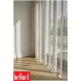 Brillant Modern Tasarım Yeni Ürün Ütü İstemez Sık Pile File Tül Perde