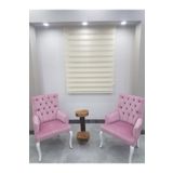 Brillant MZ509 190 x 200 cm Krem Zebra Stor Perde