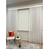 Brillant Stor Perde Kalın Kumaş (Keten) -Alüminyum Kasa Boru- - 70 x 280 cm - Krem