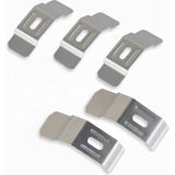 Brillant Stor Perde Montaj Aparatı Metal Korniş Aparatı 10 Adet (Taçlı) Kasa 5cm - Gri