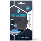 BRILLIANT ARMOR Sıvı Cam Ekran Koruyucu - Çizilmeye ve Kırılmaya Dayanıklı Nano Koruma Tüm Telefonlar Tabletler Akıllı Saatler için - Evrensel
