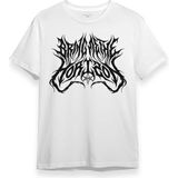 Bring Me The Horizon Metal Music Gitar Baskılı Tişört Unisex Beyaz T-Shirt - 001-Beyaz - XS