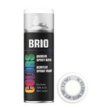 Brio 0110-B9016 Sprey Boya Akrilik Trafik Beyaz B9016 400 Ml