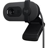 Brıo 100 Full Hd Web Kamerası, Toplantı ve Yayın Amaçlı, Otomatik Işık Dengesi, Dahili Mikrofon, Gizlilik Kapağı, Usb-A, Microsoft Teams, Google Meet, - Standart