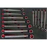 Brio 12 Parça 6x7-30x32 Sünger Yataklı Yıldız Anahtar Seti