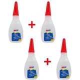 Brio Hızlı Süper Yapıştırıcı 20 Gr 4'lü