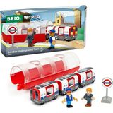 Brıo Londra Metro Treni Oyuncak / Sesler ve Işıklar Özellikleri, Karakterleri Içerir, Brıo Dün - 10 cm