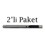Brio Maket Bıçağı Cam Filmi Uygulama Metal 9 Mm 2'Li Paket