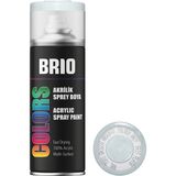 Brio Sprey Boya Akrilik Gümüş Gri B7001 400Ml - 400 ml