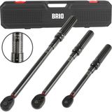 Brio Tork Anahtarı 3 Ad 1/4" 5-25 Nm, 3/8" 10-60 Nm, 1/2" 20-200