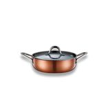 Brioni Copperfield 24 Cm Basık İndüksiyon Tencere Cpf-123