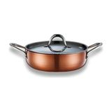 Brioni Copperfield 26 Cm Basık İndüksiyon Tencere Cpf-124