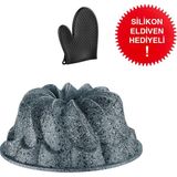 Brioni Stone-Age Core Çizilmez Yanmaz Yapışmaz Kek Kalıbı - 22 cm