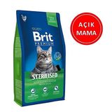 Brit 1 kg Açık Premium Sterilised Tavuklu ve Pirinçli Kısırlaştırılmış Kedi Maması