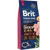Brit 15 kg Premium By Nature Tahılsız Tavuklu Büyük Irk Yavru Köpek Maması