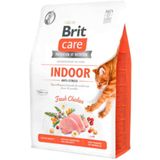 Brit Care 2 KG Indoor Hypo-Allergenic Stres Azaltıcı Ev Kedileri için Tahılsız Yetişkin Kedi Maması