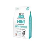 Brit Care 2 kg Mini Light Kilolu Kısırlaştırılmış Köpekler İçin Tahılsız Hipoalerjenik Köpek Maması